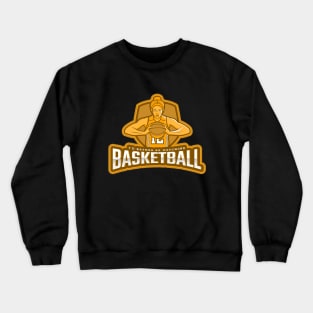 I'd Rather Be Watching Basketball Crewneck Sweatshirt